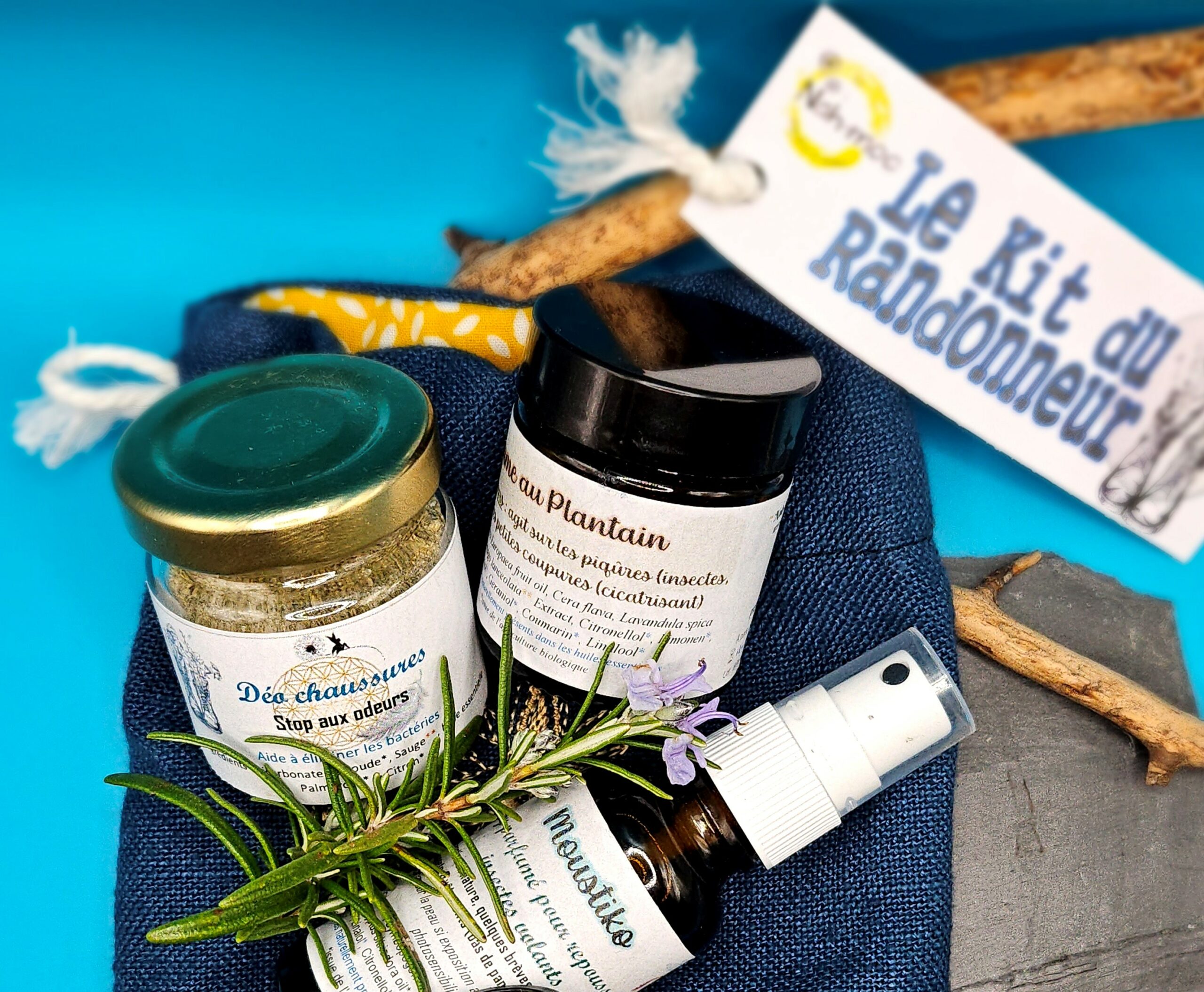 Coffret cadeau : Cueillette sauvage et production de plantes aromatiques et médicinales